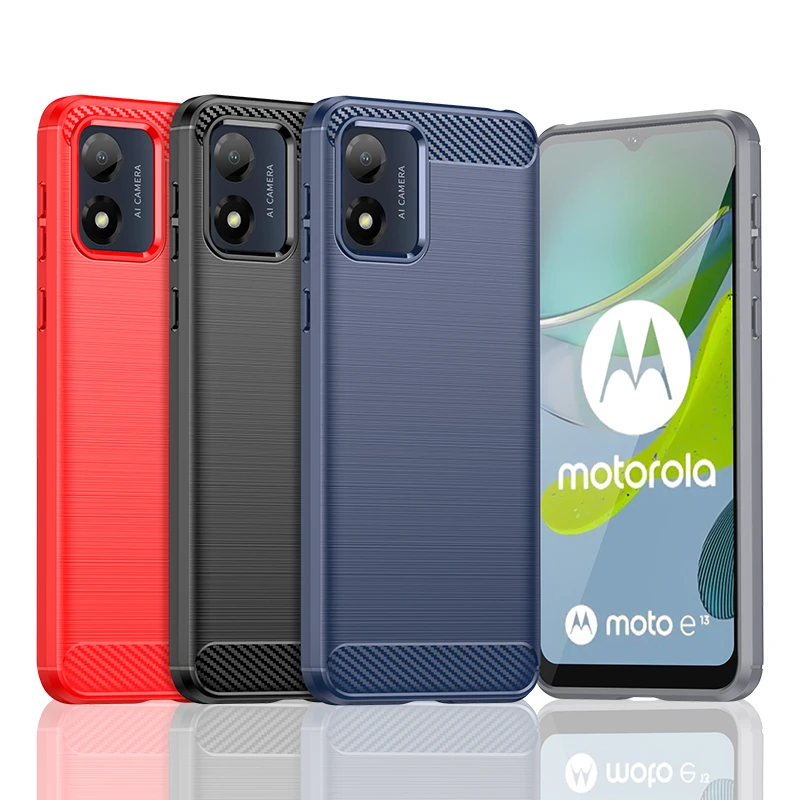 Чехол для Motorola Moto E13, чехол для Motorola Moto E13, защитный чехол, силиконовый чехол в деловом стиле, чехол для телефона Motorola E13