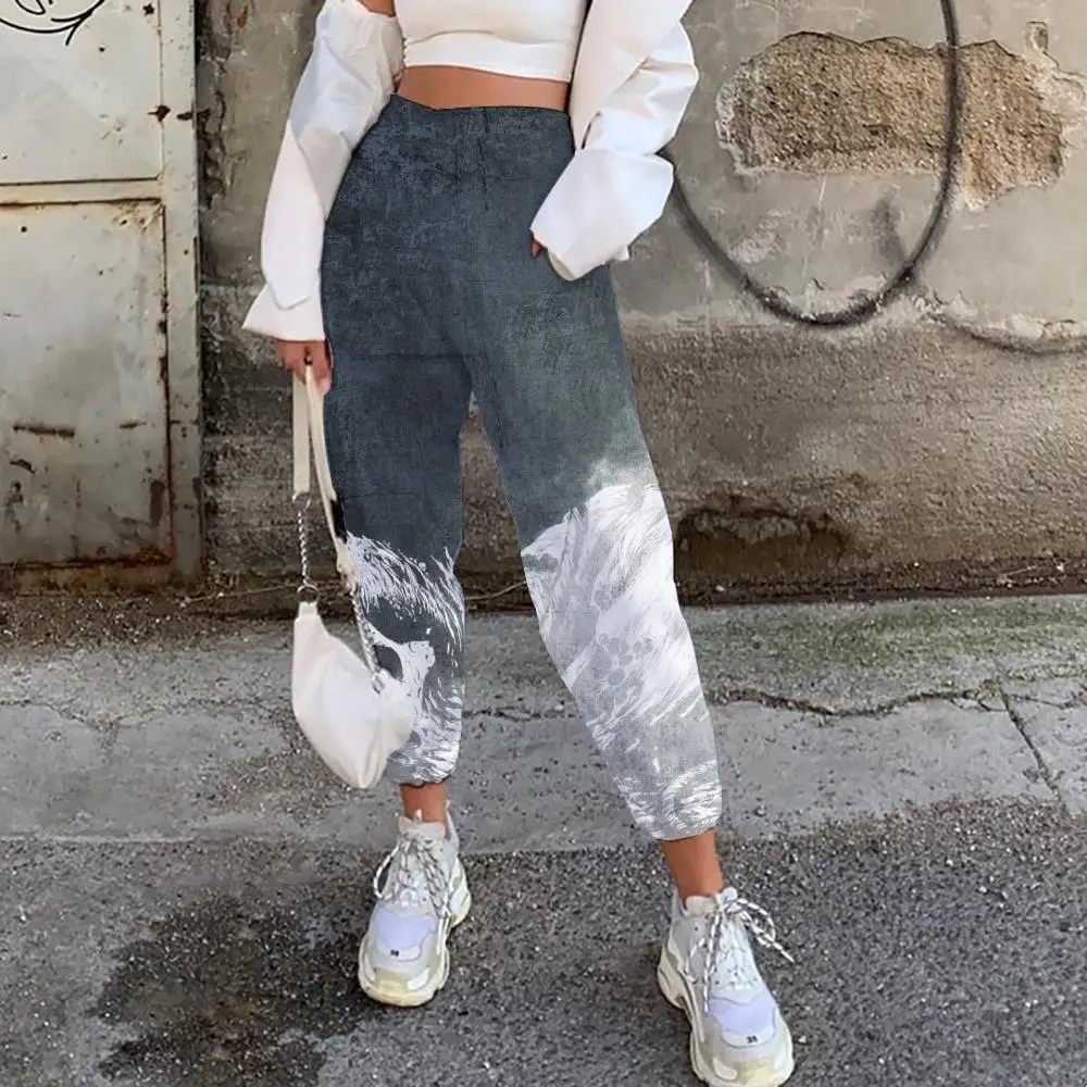 

Somepet Brand Skull Pants Women Skeleton 3d Printed Hip Hop Casual Pant Rock Jogger Pants Women Sweatpants Beam Feet Pants