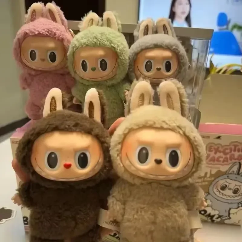 Высококачественная милая коробка Labubu The Monsters игрушки кардические макароны Kawai Guess