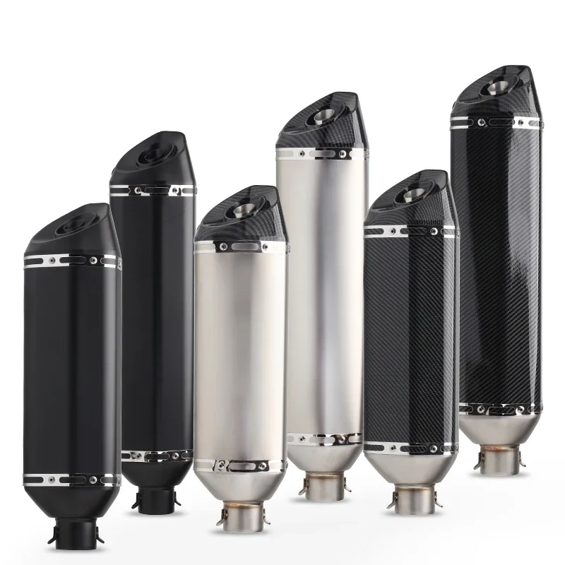 Модифицированный глушитель выхлопной трубы мотоцикла большой шестиугольный