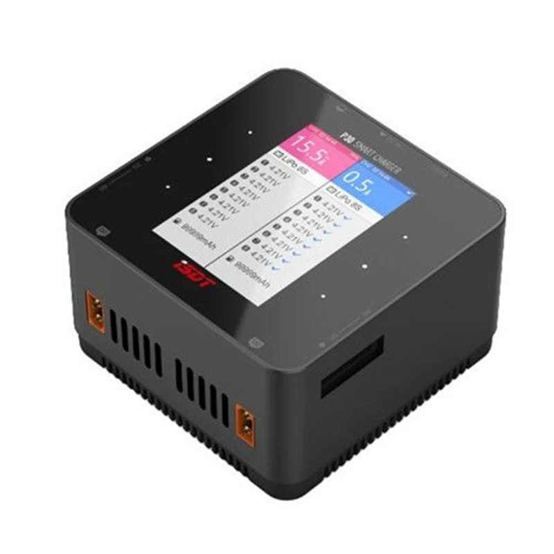 

ISDT P30 1000WX2 30AX2 High Power Dual Channel Snychronous Bluetooth BattGo Charger for 1-8S Lipo Battery