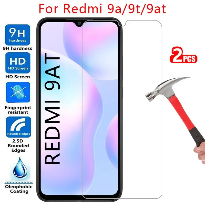 Защитная пленка из закаленного стекла для xiaomi redmi 9at 9a 9t чехол на redmi9at 9 at a t at9 a9 t9
