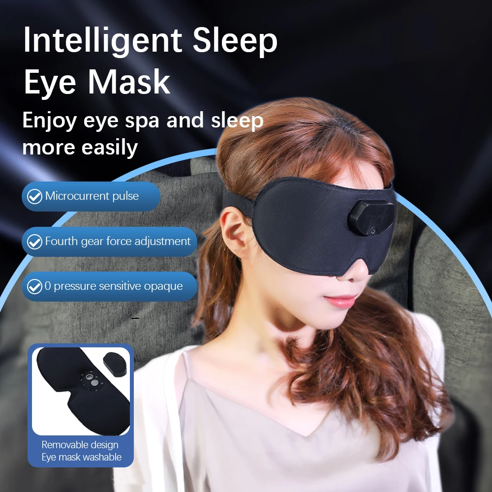 

3D маска для сна, мягкая Маска Для Расслабления Глаз из искусственного латекса