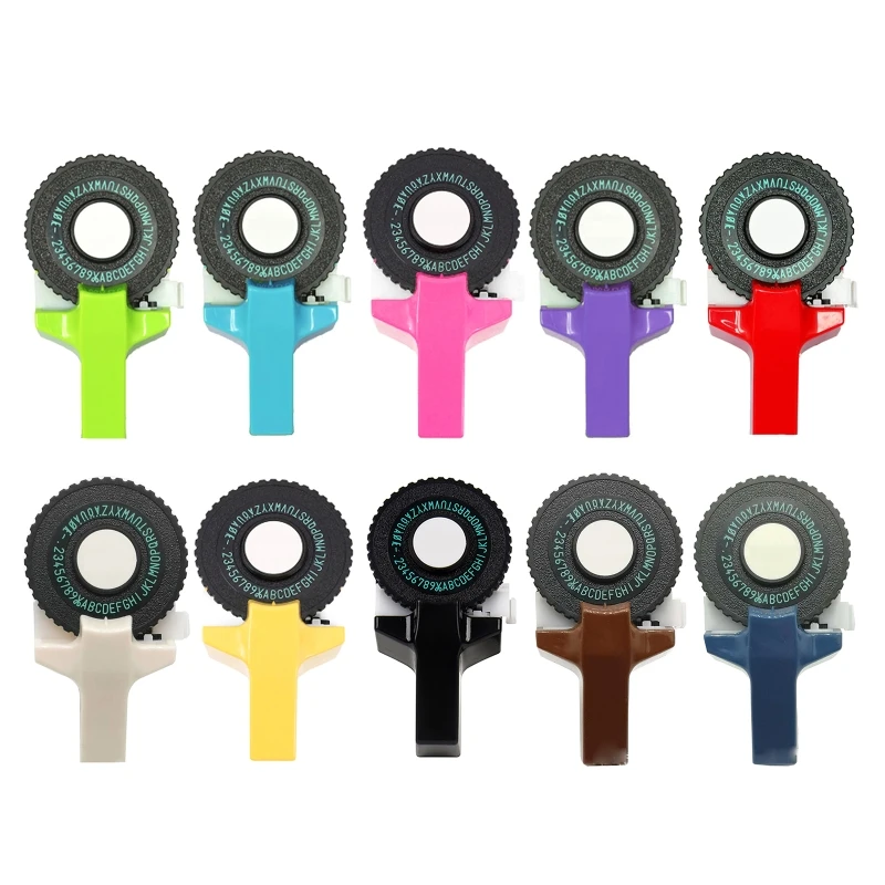 

Новинка 2022, ручная 3d-машинка для рисования, яркое колесо, цветная лента 9 мм для Motex E101