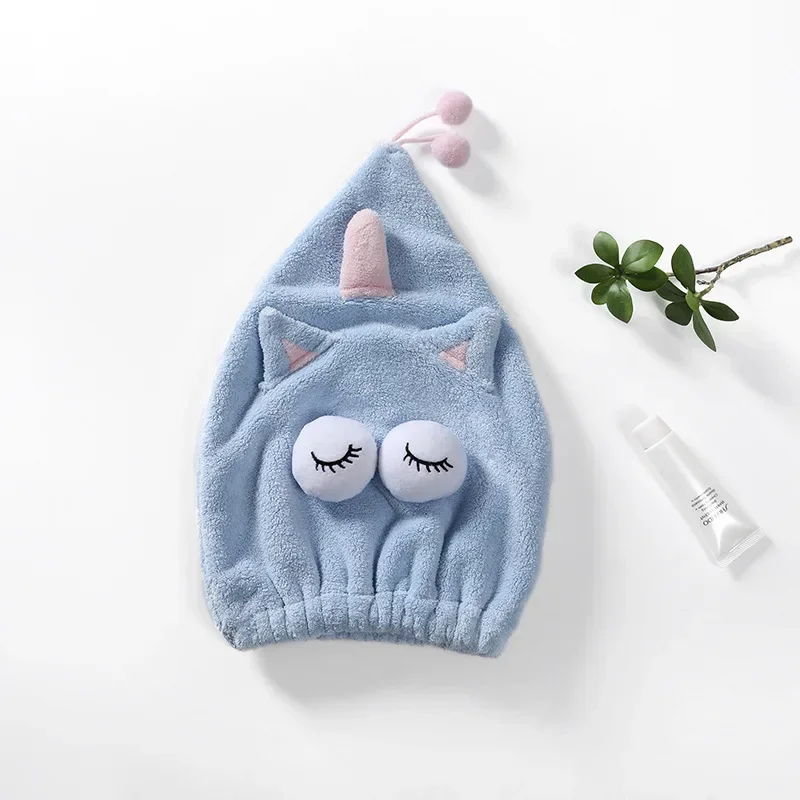 

Шапочка для сушки волос Coral Fleece