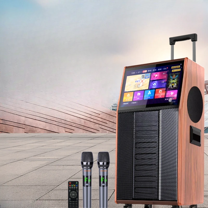 Уличный галстук для танцев на площади звуковой ремень экран дисплея караоке