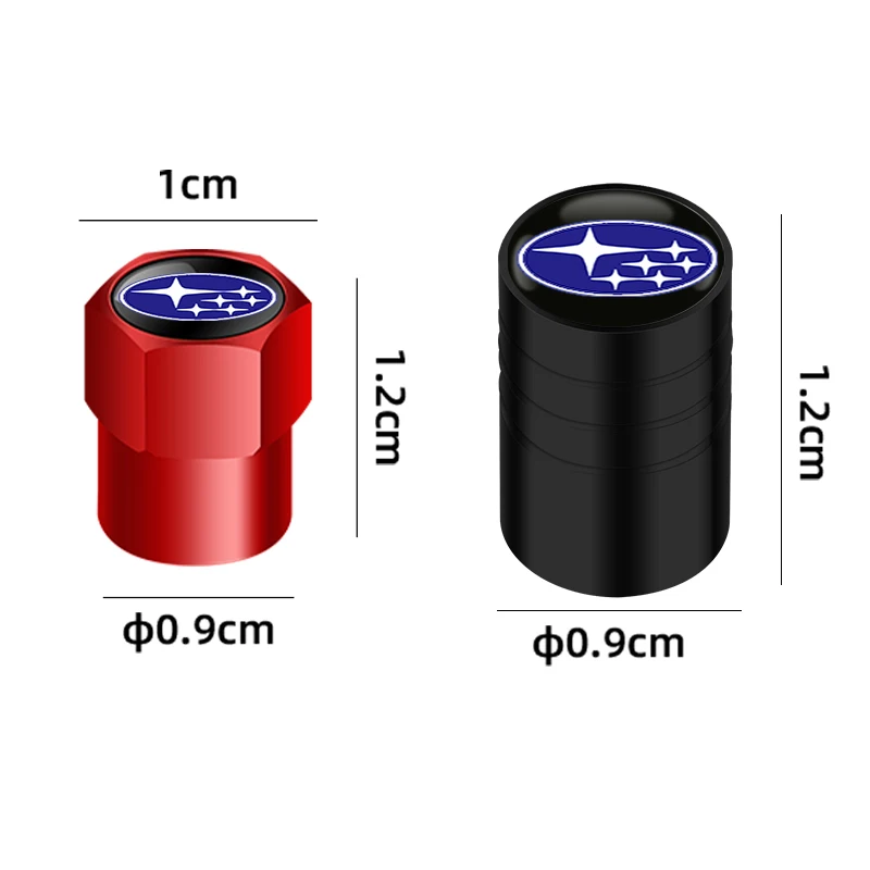 4 шт. колпачки для клапанов шин колес автомобиля чехлы стержней обода Subaru WRX Forester XV