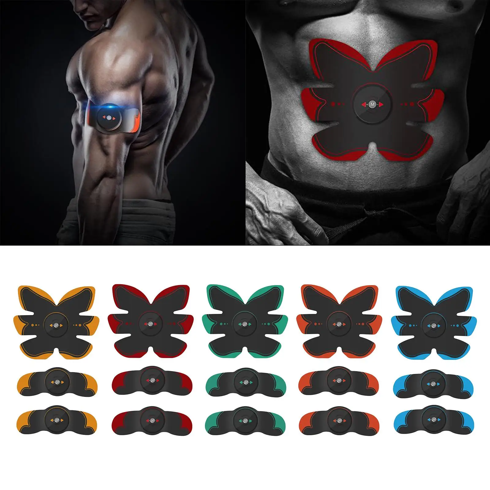 

for Men Women Muscle -Rechargeable Abdominal Muscle Belt Arm , Equipment