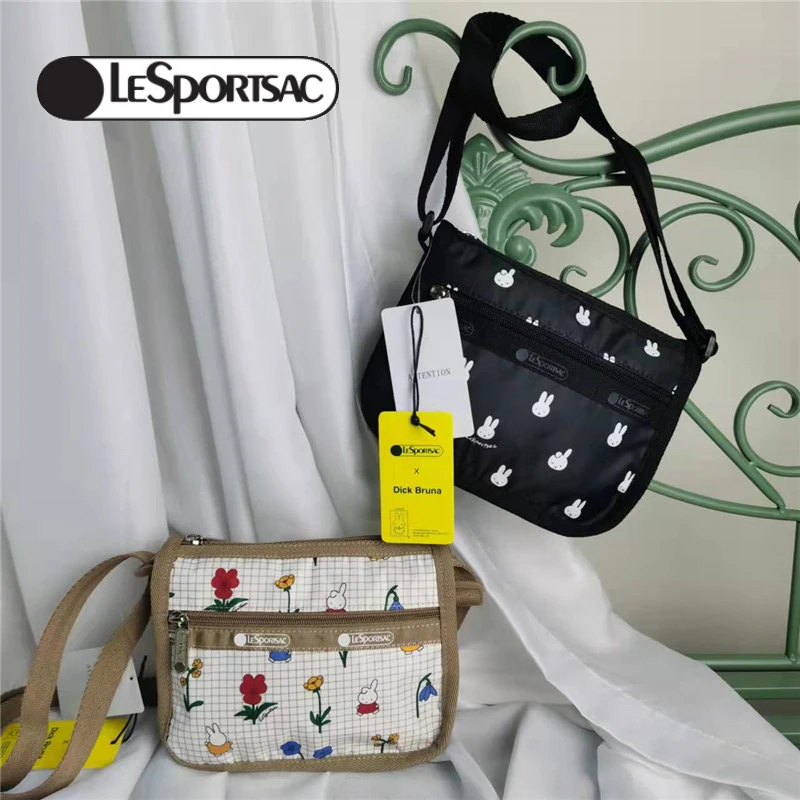 

Lesportsac Sanrio kawaii Hello kittys bag handbag cartoon print styling tote Messenger bags 2022 new shoulder Bags Lady bags