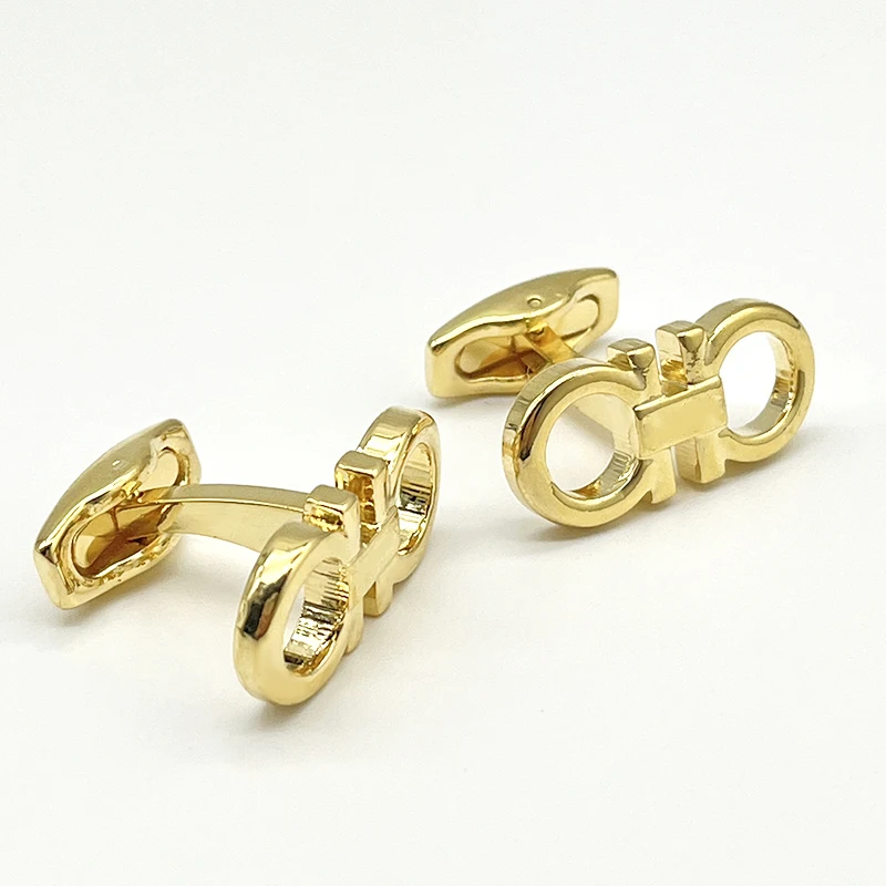 LAN Fr Luxury Cufflinks Classic French Shirt Cuff-link For Men High Quality Top Party Gift