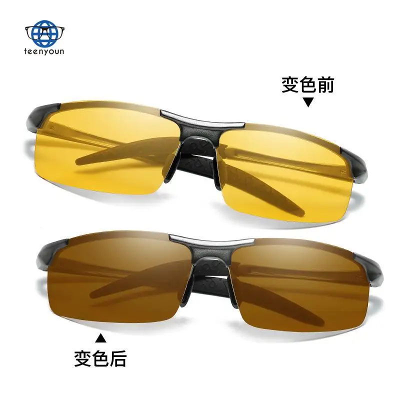 

Международная торговля Новые спортивные солнцезащитные очки с поляризацией ночного видения из алюминия и магния