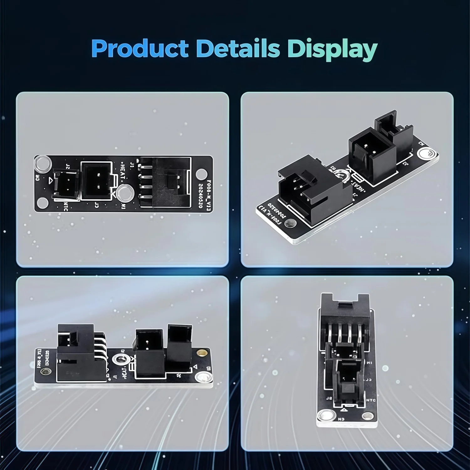 Комплект для модернизации 3D-принтера Creality K2 Plus: хотэнд, сопло, плата адаптера хотэнда, Upgrade 300 ° Высокотемпературные аксессуары для экструдеров C-типа (art.: 3920d8772feb2) - 3920d8772feb2