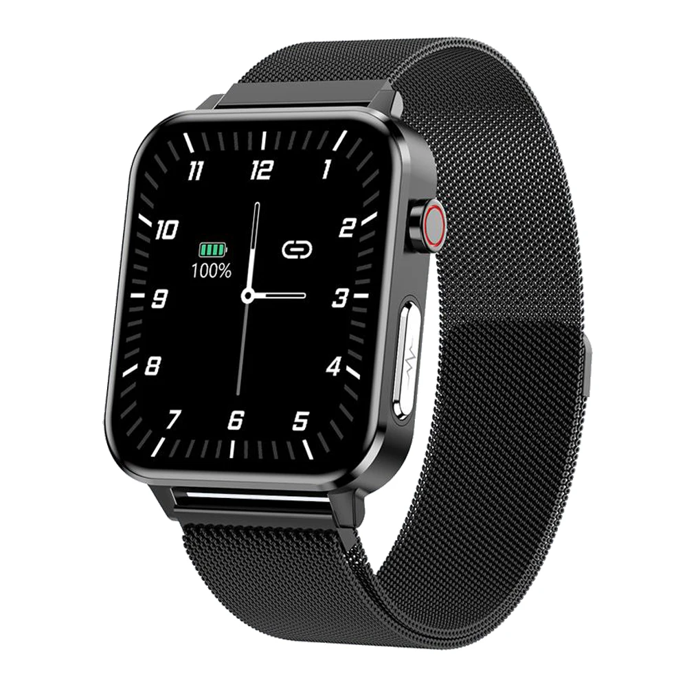 

ECG PPG Smart Watch Men 1.7 Inch Full Touch Body Temperature Heart Rate Blood Pressure/Oxygen Smartwatch Women for Android IOS