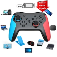 2 4 ghz bluetooth wireless game controller 2 piece set applicable to nintendo switch pro pc tv smartphone ps3 tesla