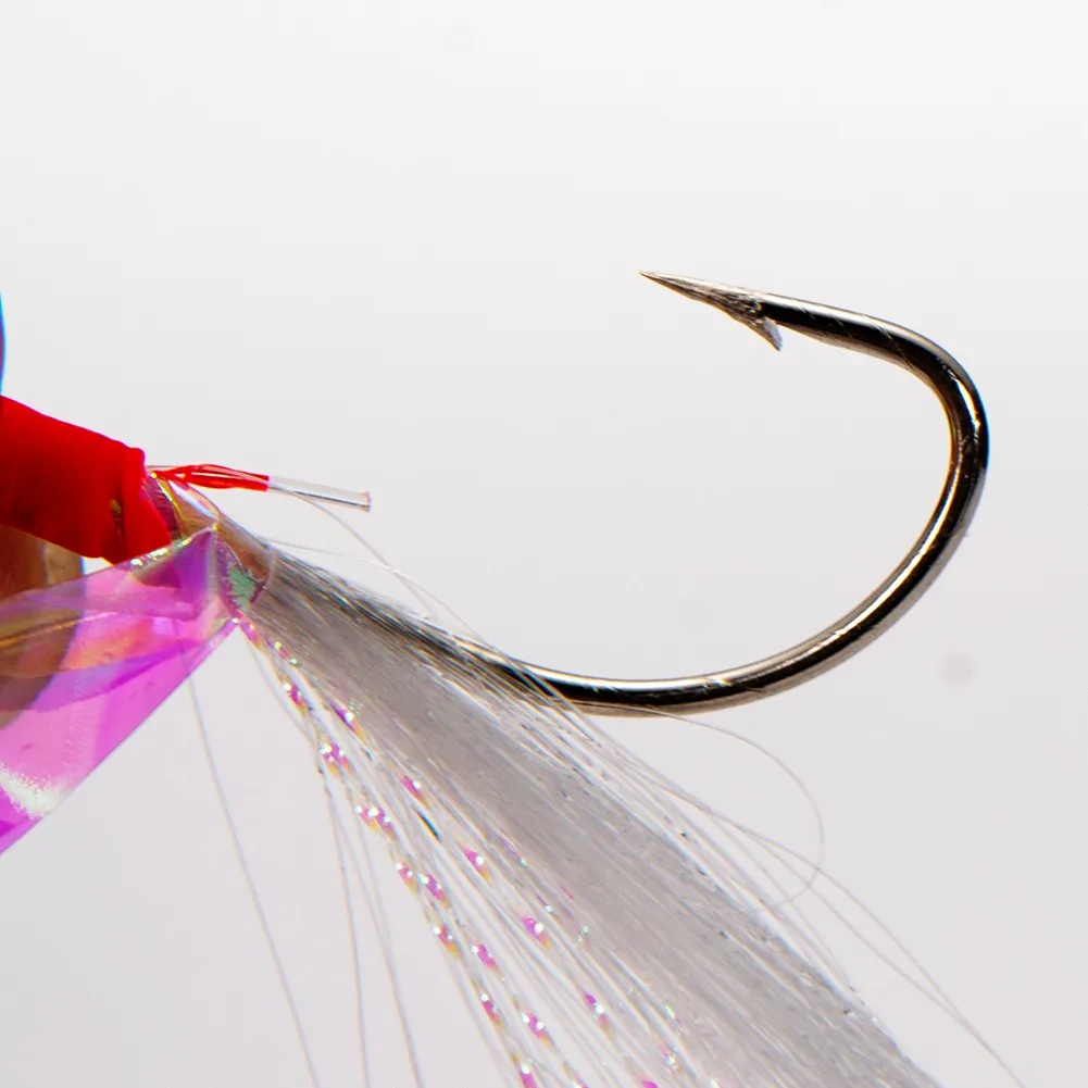 

2021ER Durable Newest Top-quality Sea 5hook Bait Feather Fish Fishing For Sabiki Herring Lure Mackerel Muti-size
