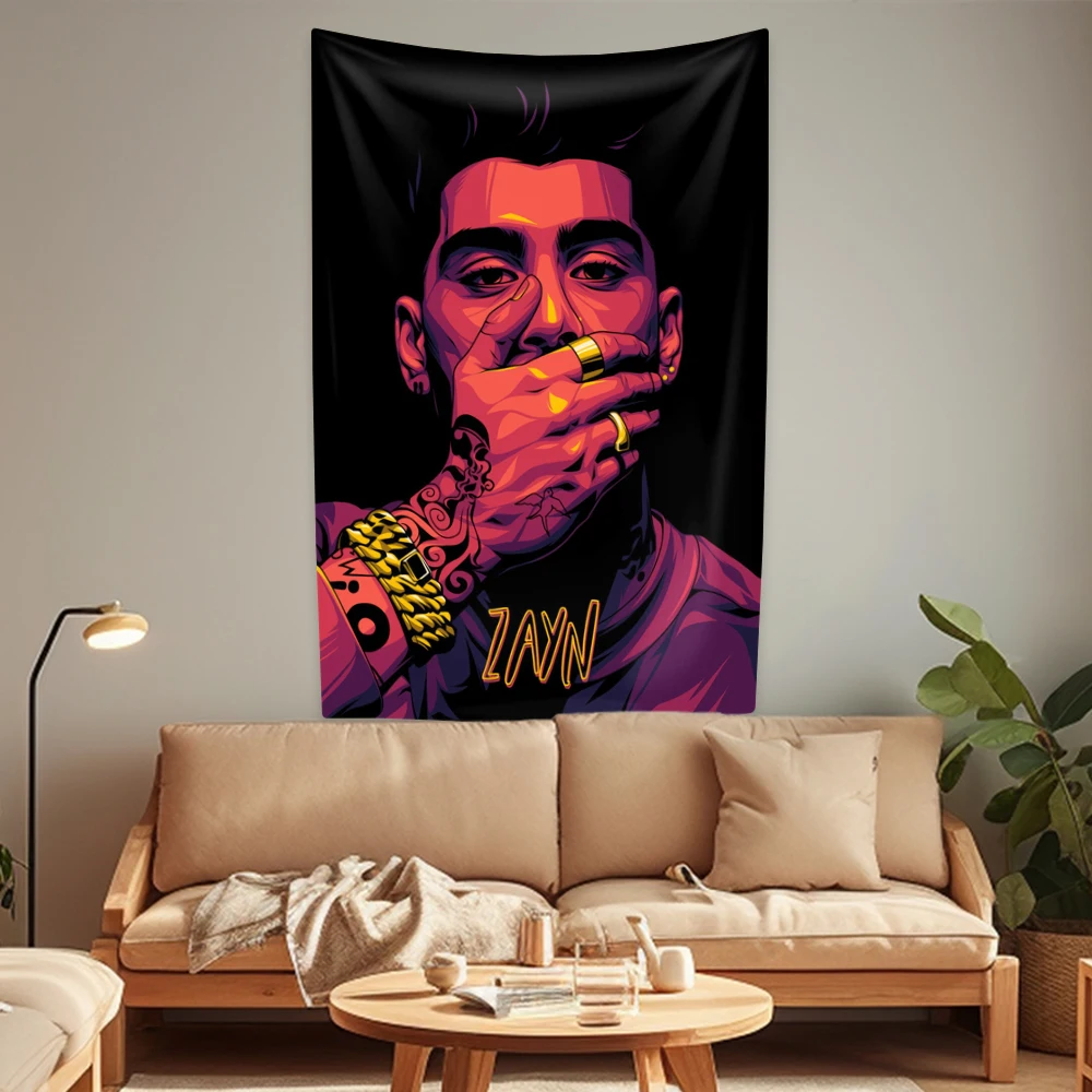 Гобелен поп-певица З-Зайн Малики украшение для дома большая ткань спальни фон
