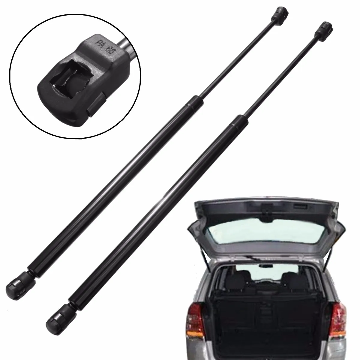 

2pcs Car Rear Tail Gate Gas Support Struts Boot Holders Lifter For Vauxhall Zafira A MK1 1998-2005