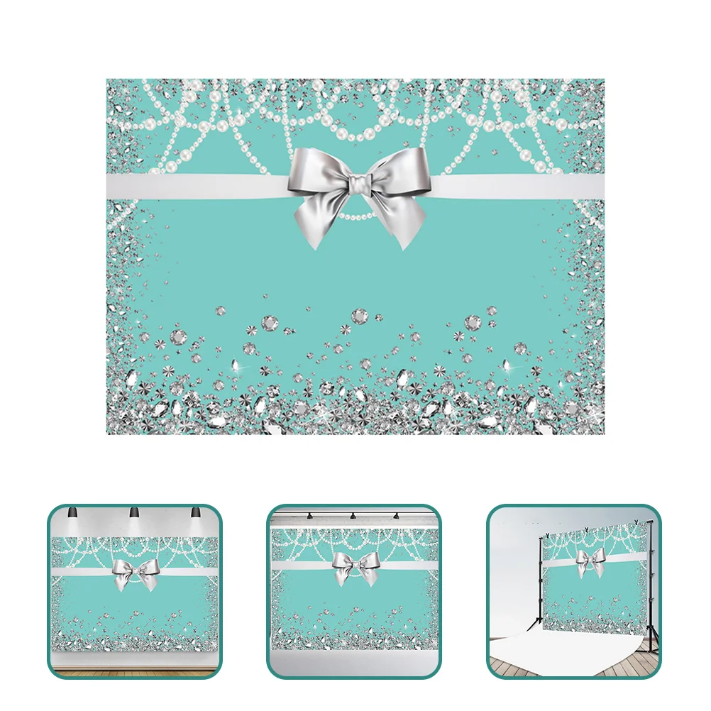 

Decorative Party Backdrop Wear-resistant Wall Backdrop Delicate Birthday Backdrop Birthday Accessory