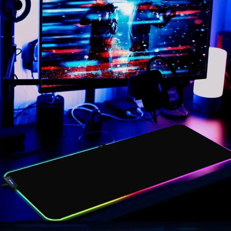 

Rgb игровой коврик для мыши, игровые коврики для мыши Xxl, коврик для мыши с 4 док-портами, светящийся коврик для мыши, коврик для настольного ком...