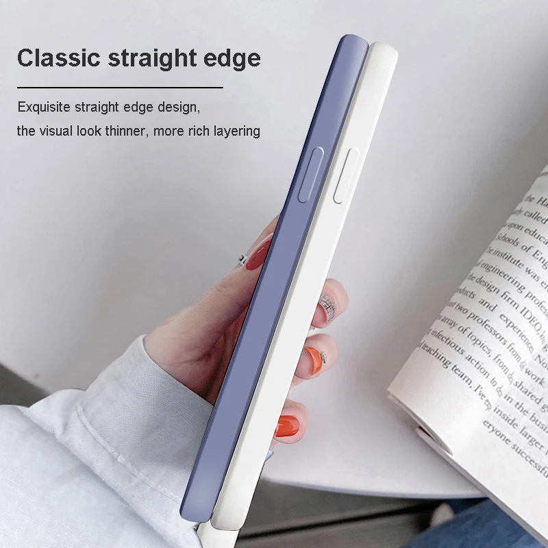 square liquid silicone phone case for oppo realme 8 pro 8i 7 7i 6 6s 5 5s 5i gt neo2 gt2 x x2 xt k3 anti fall soft tpu cover free global shipping