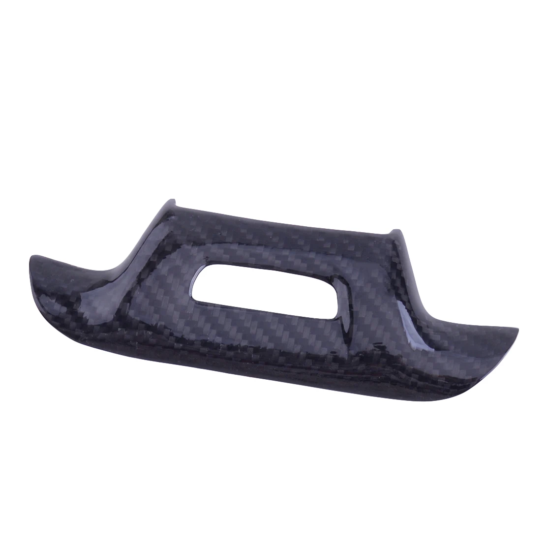 

Car Steering Wheel Lower Cover Trim Decor With Hole Black Carbon Fiber Texture Fit for Chevrolet Camaro 2020 2019 2018 2017 2016