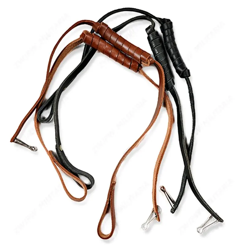 

Chinese Army Military PLA Pistol Leather Sling Lanyard Key Chain CN10503