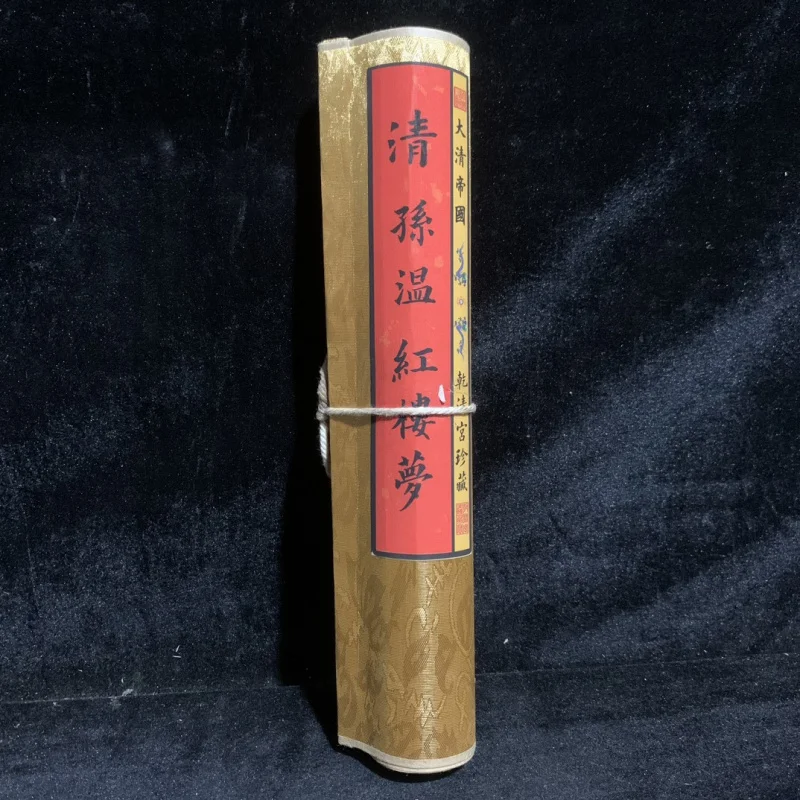 Антикварная каллиграфия знаменитостей и живопись Wang Ximeng Thousand-Li Пейзаж картина