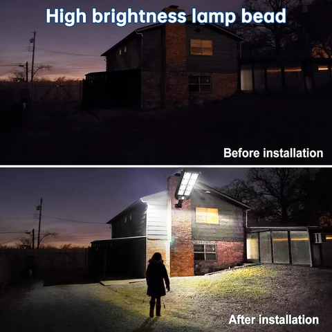 Солнечный фонарь AMARYLLIS 100/200 LED с датчиком движения