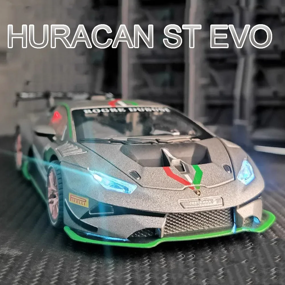 1:32 миниатюрные спортивные автомобили игрушечные модели Huracan ST EVO сплав литой под