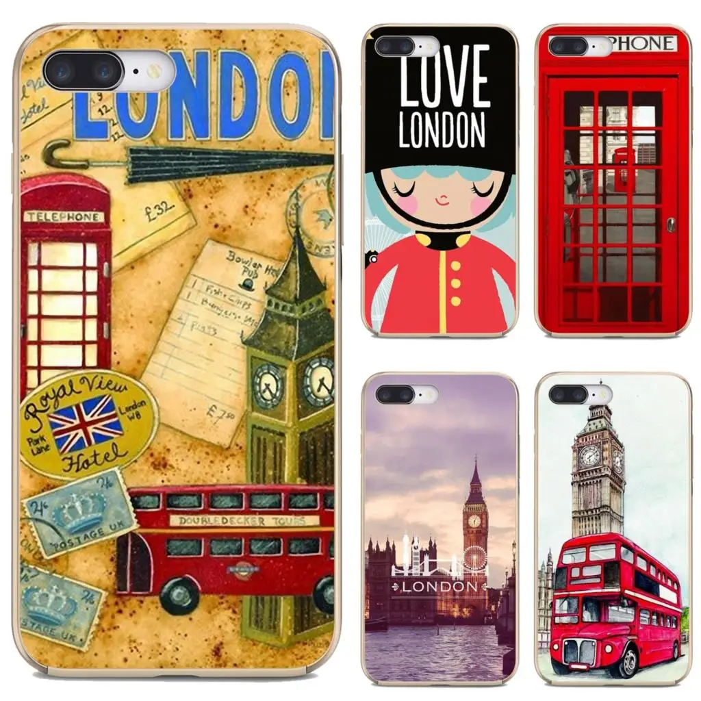 London-big-ben-Bus Phone Cover Bag For Meizu M6 M5 M6S M5S M2 M3 M3S NOTE MX6 M6t 6 5 Pro Plus U20