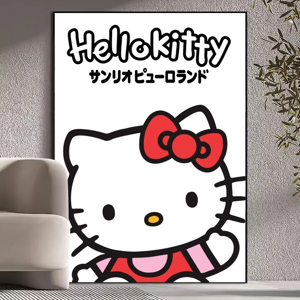 MINISO Sanrio Hello Kitty постер настенные картины для украшения гостиной