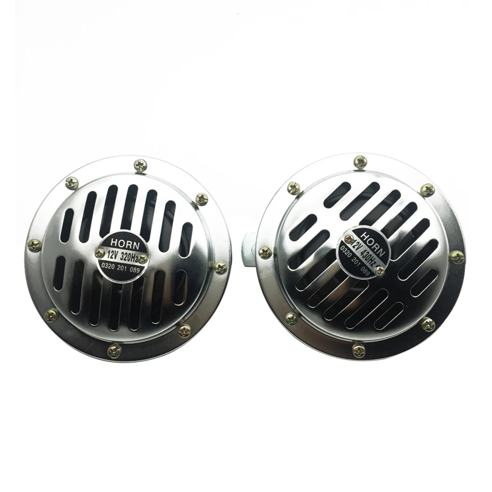 

Универсальный Водонепроницаемый 12 В Низкотональный Электрический Звуковой Сигнал Для Мотоцикла, 2 Шт., Супер Громкий Диск