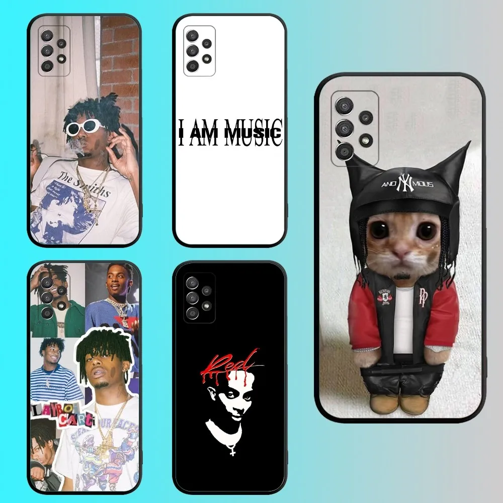 Чехол для телефона Rapper P-Playboi C-Carti Samsung S 25 24 21 22 23 30 20 Ultra Plus Fe Lite Note 10 9 5G бесплатная