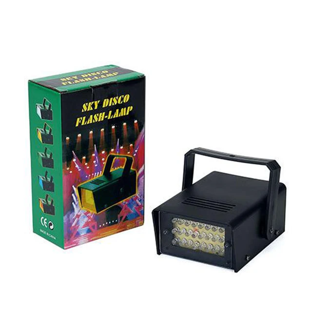 Stage Flash Lighting Strobe Lights Gift LED White Adjustable Stage Strobe Lights Remote Control Flash Disco Party Light 6