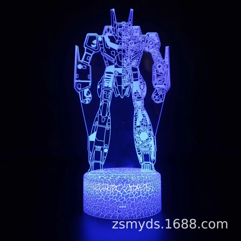 Настольная 3D лампа с трансформерами Disney Optimus Prime светодиодный атмосферный