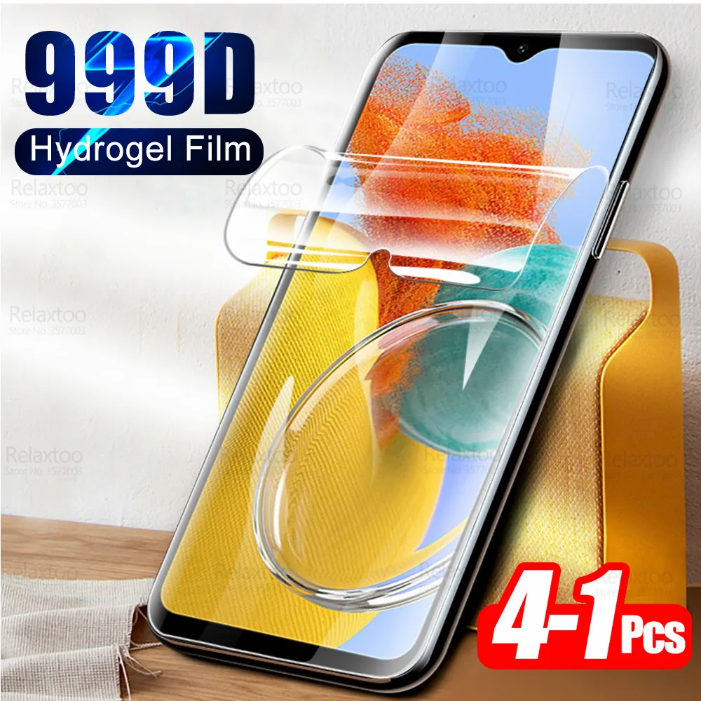 

Изогнутая защитная пленка 999D для экрана Samsung Galaxy M14 5G, Гидрогелевая пленка Sumsung M14 M 14 14 M M146B 2023, мягкая пленка, не стекло, 1-4 шт.