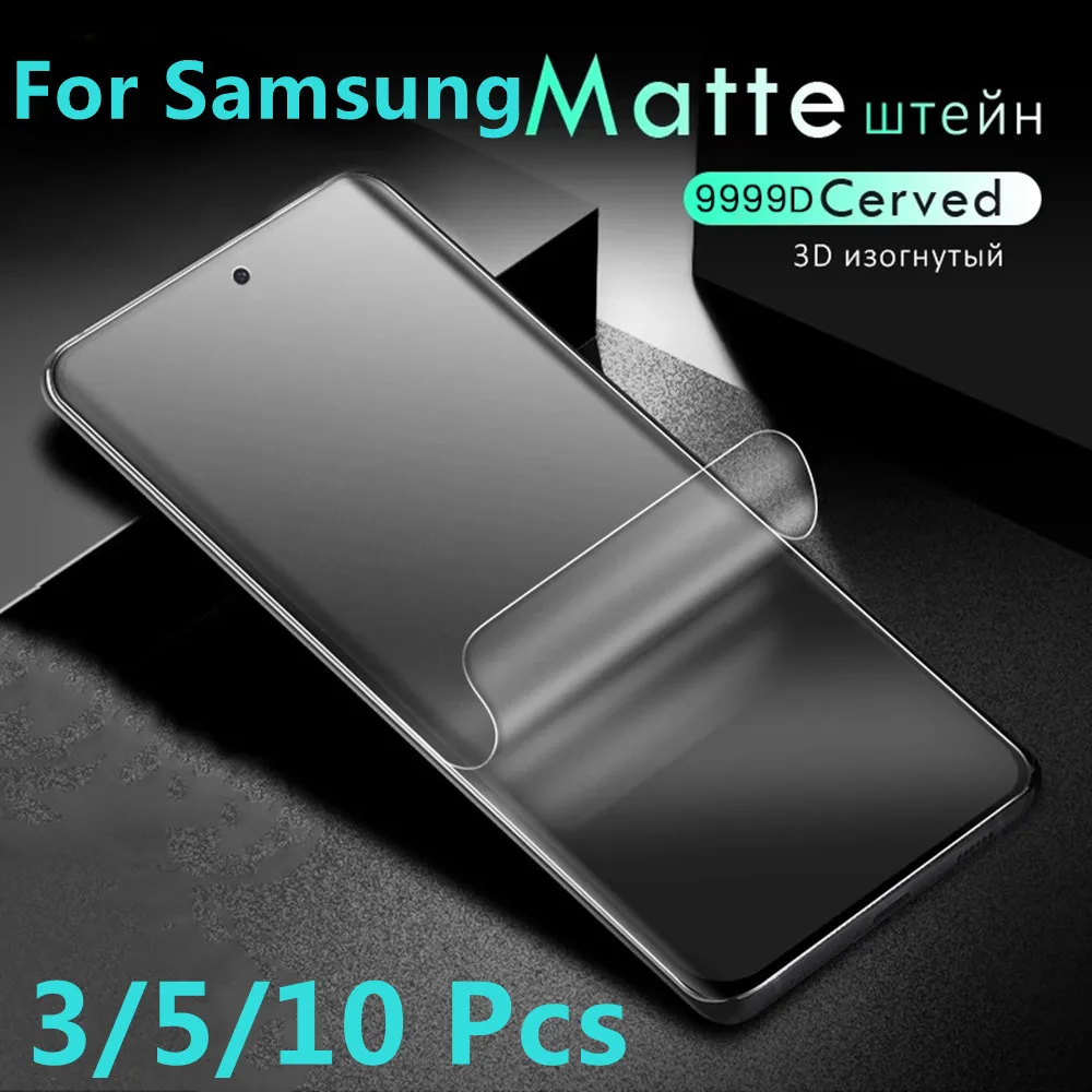 

3/5/10Pcs Matte Hydrogel Film For Samsung Galaxy A03S A51 A71 A91 A22 A32 A42 A52 A72 S22 A31 A33 A53 A73 5G Screen Protector