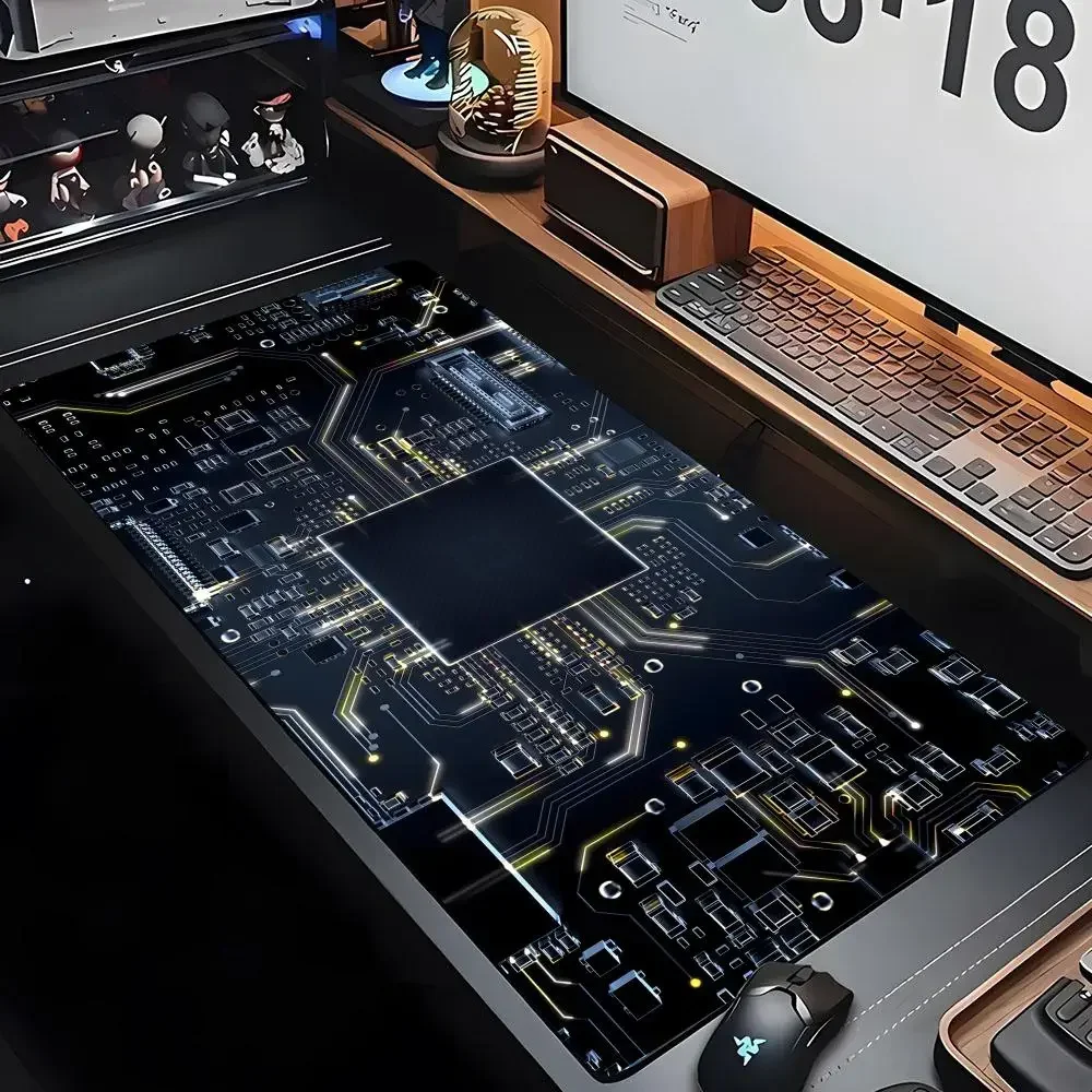 Внутри материнской платы коврик для мыши большая клавиатура противоскользящая