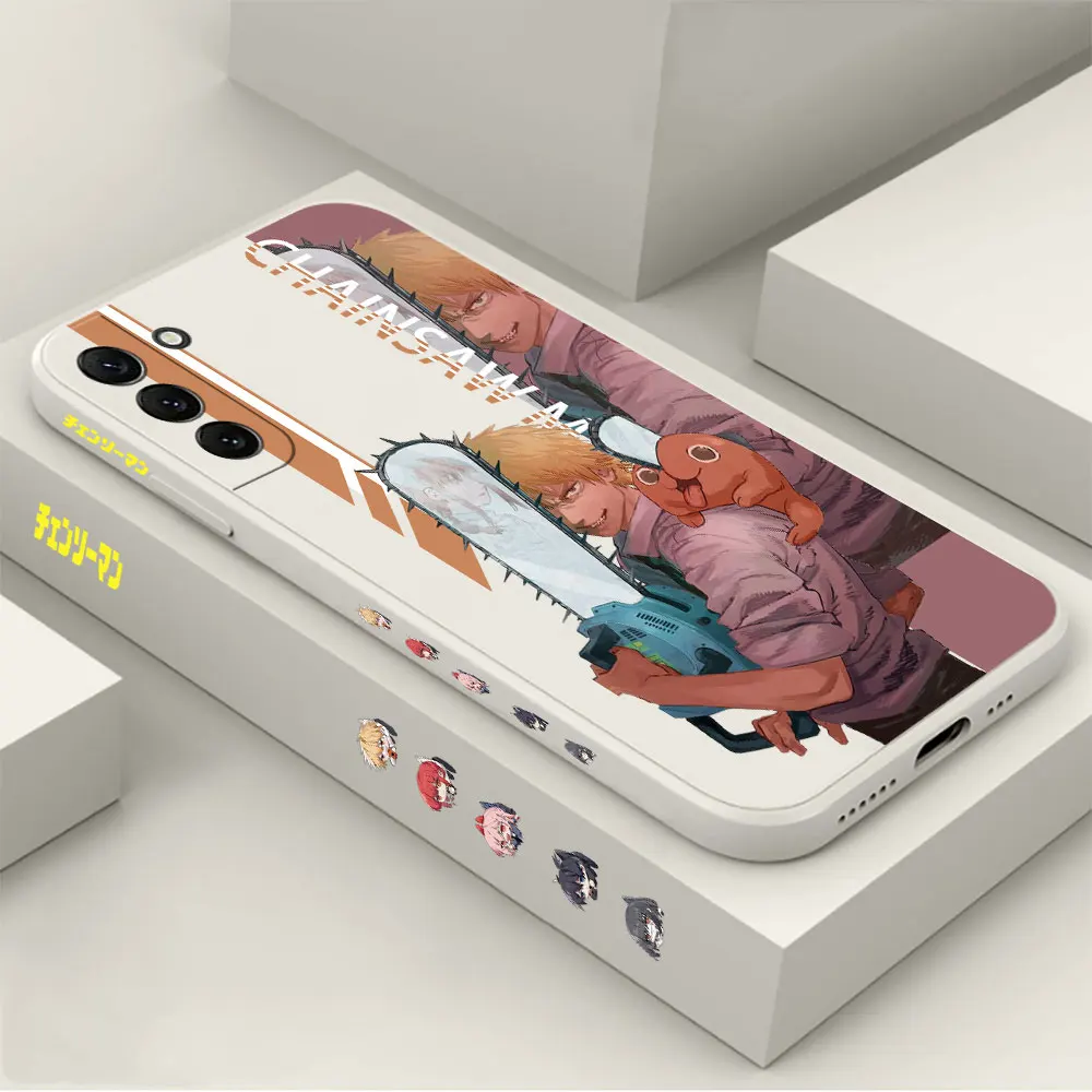 

Cartoon Anime Chainsaw Man Case For Samsung A91 A81 A73 A72 A71 A53 A52 A51 A50 A42 A33 A32 A31 A23 A33 A21S A20S A20 A14 Cover