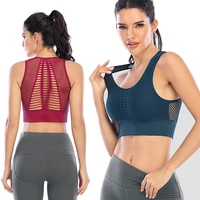hot xs xxl women sports bra crop tops new super soft fabric wider straps gym top solid color sexy sport wear outdoor active bras