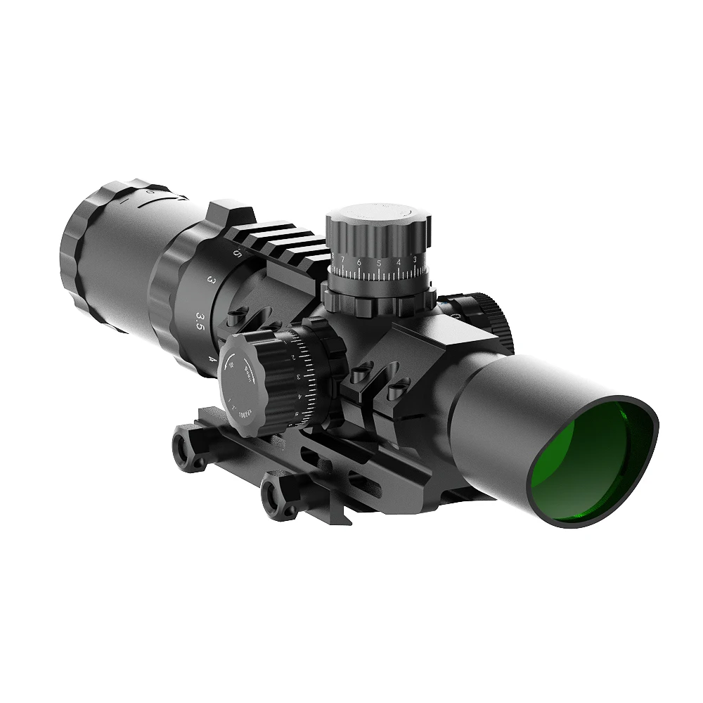 

100% Оригинальный штурмовой оптический прицел Northtac Optics 1-4X28 LPVO, оптический прицел с мил-точечной сеткой, оптический прицел с цельным креплением