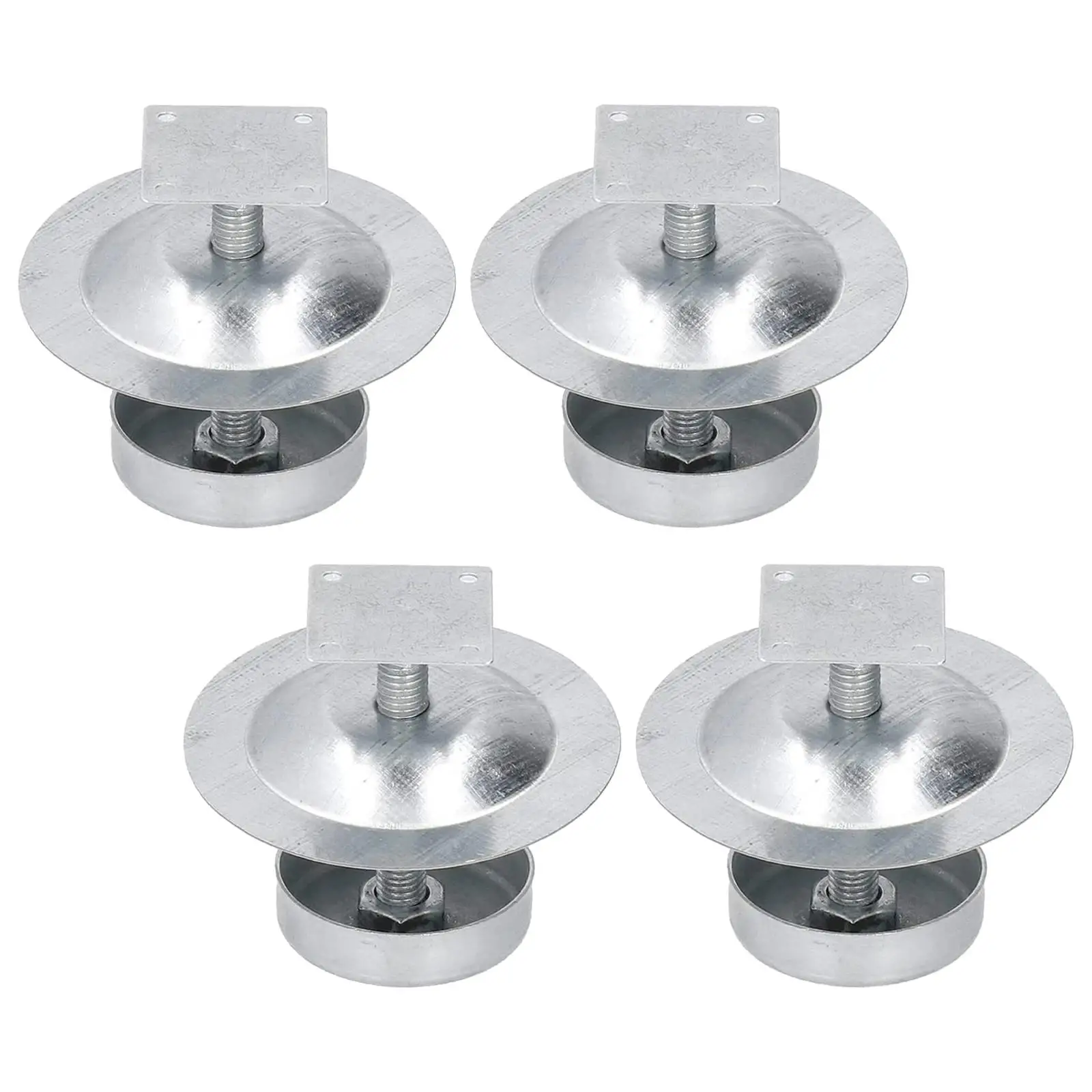 

4 Pieces Beekeeping Tools Portable Stainless Steel Beehive Base Beehive Support for Workshop Home Garden Beekeepers Outdoor