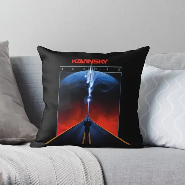 

Walking Alone Kavinsky Reborn Printing Throw Pillow Cover Waist Decor Comfort Anime Decorative Bedroom Bed Pillows not include