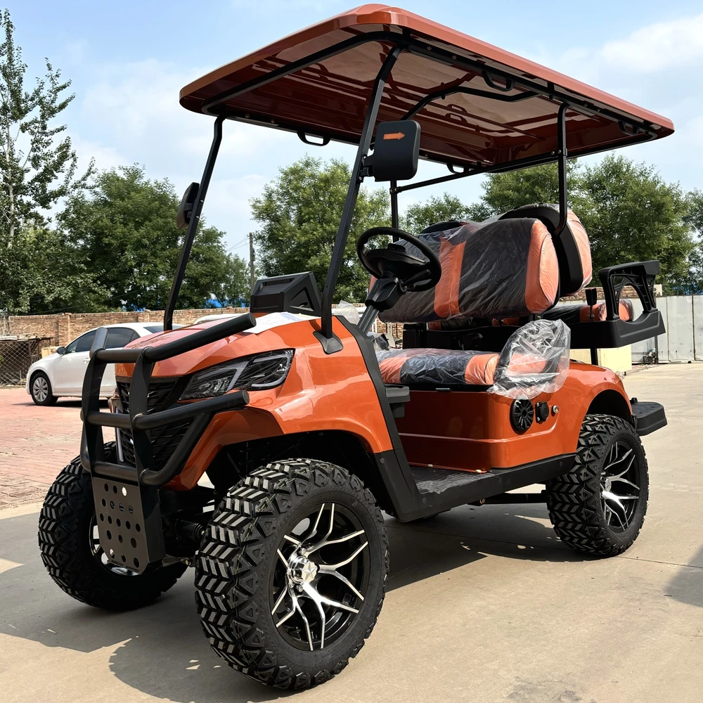 Электрический гольф-кар MMC 2 + сиденья 72 В настраиваемый 3 кВт дополнительные 4 5