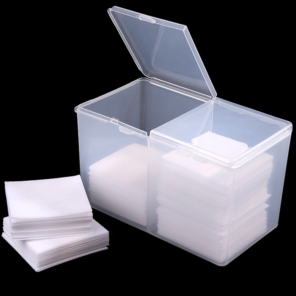 

1Pc Plastic Storage Box Multipurpose Display Case 7.5*7*12cm Transparent Squares Dust Lock Removable Box Manicure Tools#-6GTSL52