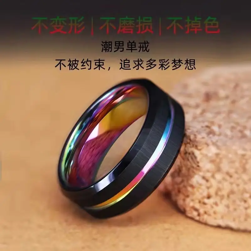 

Disney Handsome and popular ring men's fashion ring Japanese and Korean Trend