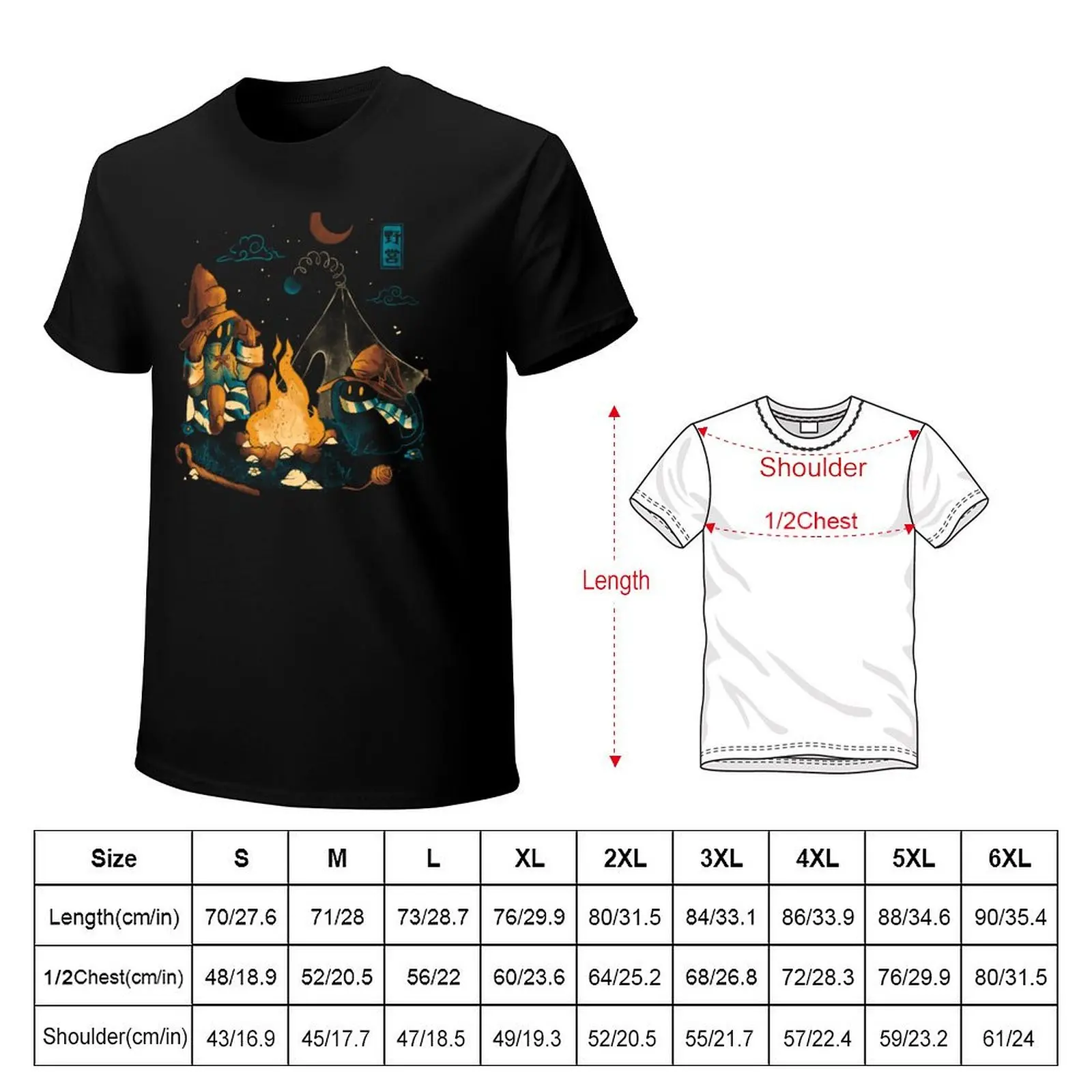 Magic Camp-Cute Game Geek Gift футболка аниме фигурки спортивные болельщики летние топы аниме вещи мужская футболка (art.: 3920ca7ece099) - 3920ca7ece099