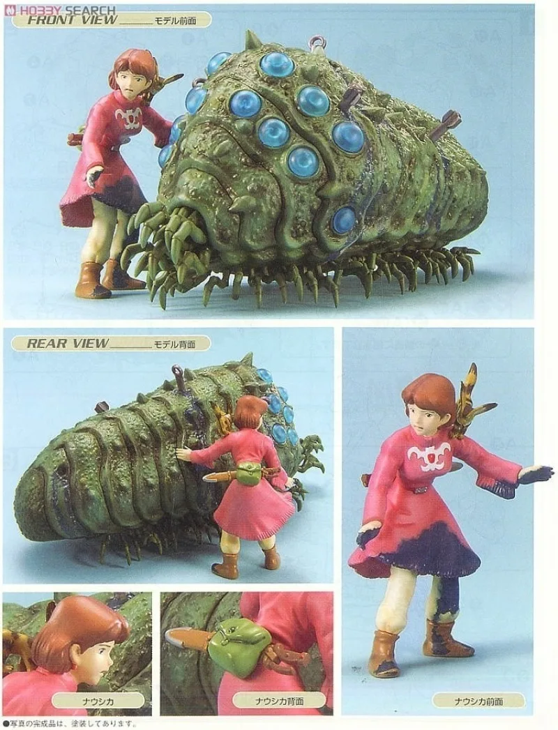 Фото Bandai Genuine Nausicaä of The Valley of The Wind Castle in The Sky, экшн-фигурка аниме, сборная игрушка для подарка, Коллекционная модель №4