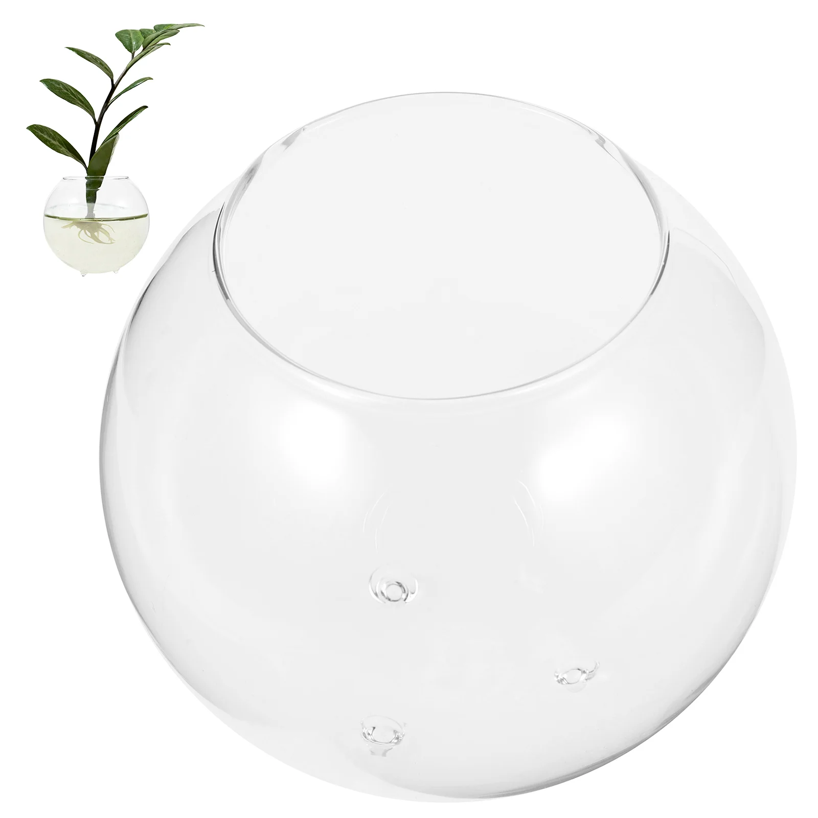 

Creative Multi-function Delicate Tripod Fish Bowl Goldfish Bowl Household Aquarium Bowl Desktop Fish Bowl Flower Pot