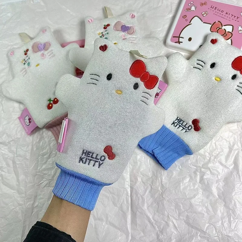Милое аниме hello kitty банное полотенце с героями мультфильмов новое девчачье сердце